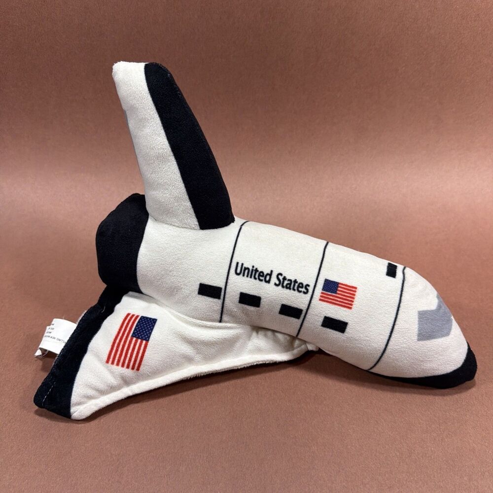 Space Shuttle Plush United States NASA USA Space Learning Dazmers 12"